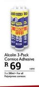 Alcolin 3 Pack Cornice Adhesive