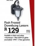 Flash Frosted Downlight Lantern