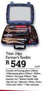 Titan 24pc Farmer's Toolkit