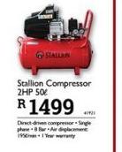 Stallion Compressor 2HP-50Ltr