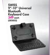 Swiss 9"-10" Universal Bluetooth Keyboard Case-Each