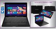 Nextbook 10.1" 2-In-1 Windows Tablet(Wi-Fi/32GB)-Per Bundle
