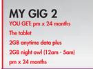 Nextbook 10.1" 2-In-1 Windows Tablet Wi-Fi/32GB-On My Gig 2