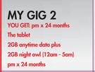 Nextbook 11.6" 2-In-1 Windows Tablet 3G/32GB-On My Gig 2
