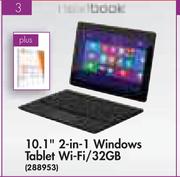 Nextbook 10.1" 2-In-1 Windows Tablet Wi-Fi/32GB-On My Gig 2