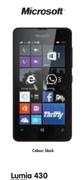 Microsoft Lumia 430-On Smart Chat 1GB