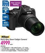 Nikon P610 Ultra Zoom Coolpix Camera-Each