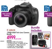 Canon 1200D DSLR Twin Lens Camera Bundle-Per Bundle