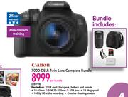 Canon 700D DSLR Twin Lens Complete Bundle-Per Bundle
