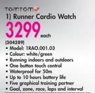 TomTom Runner Cardio Watch 1RAO.001.03-Each