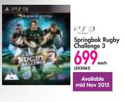 PS3 Springbok Rugby Challenge 3-Each