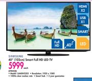 Samsung 40"(102cm) Smart Full HD LED TV UA40H5203-Each