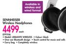 Sennheiser Wireless Headphones URBANITE WIRELESS-Each