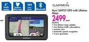 Garmin Nuvi 2497LT GPS With Lifetime Maps-Each