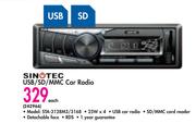 Sinotec USB/SD/MMC Car Radio STA-3128M3/3168-Each