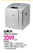 Salton 18kg Ice Maker ZB07