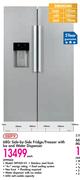 Defy 680Ltr Side By Side Fridge/Freezer With Ice And Water Dispenser DFF420-V3-Each