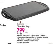 Russell Hobbs Glass Hot Tray RHHT204-Each