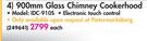 Italian Desginer 900mm Glass Chimney Cookerhood IDC-910S-Each