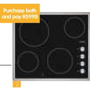 Bosch 600mm Top Control Ceran Hob PKE645C17E-Each
