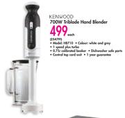 Kenwood 700W Triblade Hand Blender HB710