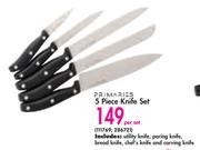 Primaries 5 Piece Knife Set-Per Set