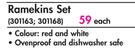 Pyrex Ramekins Set-Each