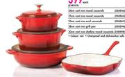 Panache 33cm Cast Iron Oval Casserole-Each