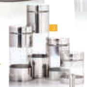 Totally Home 4 Piece Cannister Set-Per Set