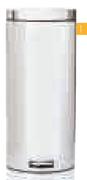 20Ltr Stainless Steel Pedal Bin