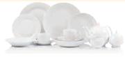 Primaries 12 Piece Rim,Square Or Coupe Dinner Set-Per Set