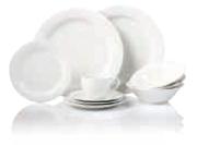 20 Piece Arctic White Dinner Set-Per Set