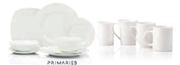 Primaries O2 Side Plate, Salad Bowl, Dessert Bowl Or Mug-Each
