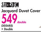 Jacquard Double Duvet Cover