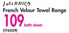 French Velour Bath Sheet