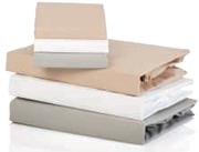 Percale 3/4 Fitted Or Flat Sheeting-Each