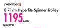Paklite 71cm Hyperlite Spinner Trolley-Each
