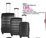 Impala 3 Piece ABS Trolley Set-Per Set