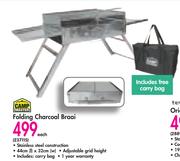 Camp Master Folding Charcoal Braai-Each