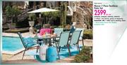 Manor 7-Piece Textilene Patio Set