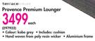Terrace Leisure Provence Premium Lounger
