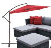 Terrace Leisure 3m Santorini Cantilever Umbrella