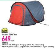 Camp Master Instant 200 Tent-Each