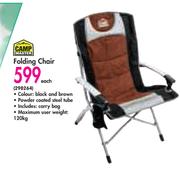 Camp Master Folding Chair-Each