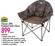 Camp Master Classic 290 Padded Sofa Chair-Each