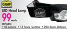 Camp Master LED Head Lamp-Each