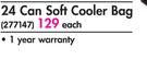 Camp Master 24 Can Soft Cooler Bag-Each