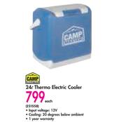 Camp Master 24ltr Thermo Electric Cooler-Each