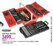 Mastercraft 166-Piece Tool Kit-Per Set