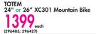 Totem 24" Or 26" XC301 Mountain Bike-Each